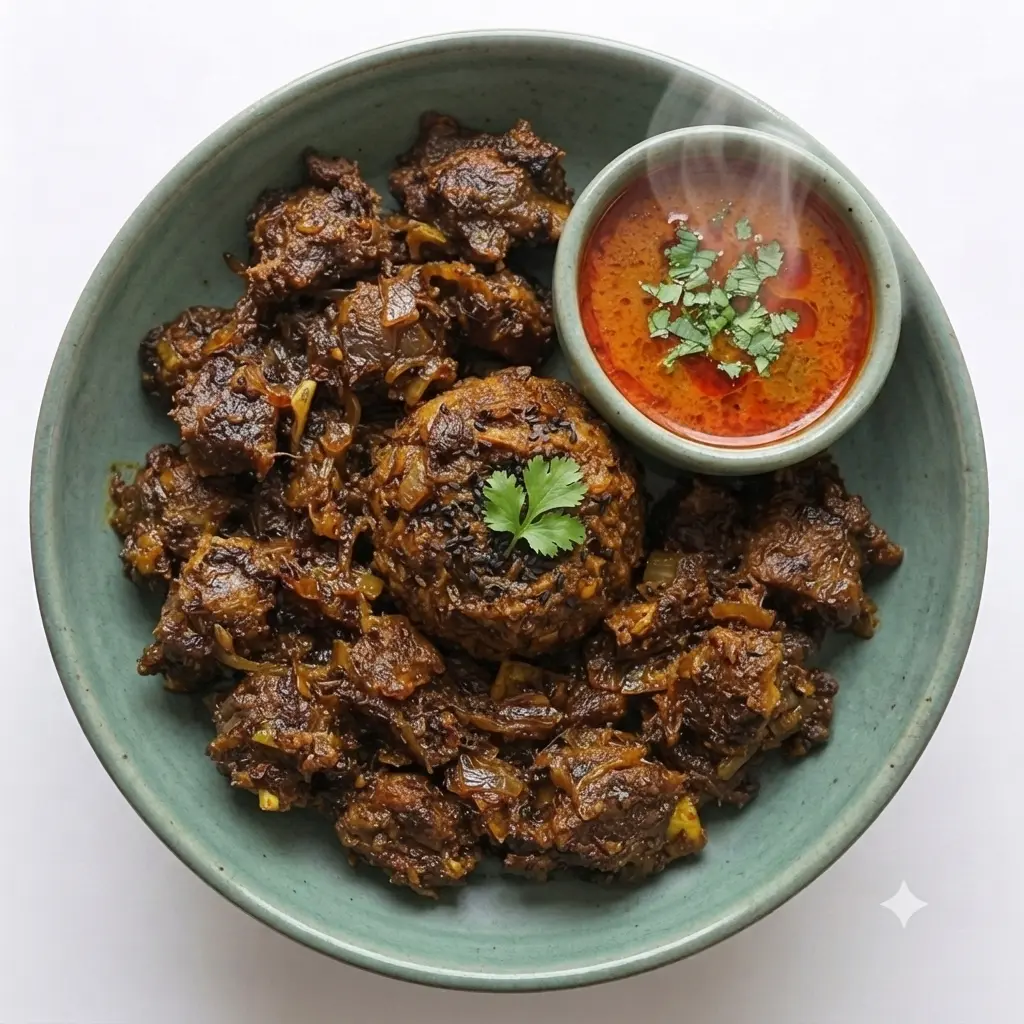Mutton Sukha Masala / Rassa